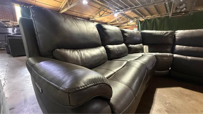 Wylder 6pc Power Reclining Sectional Leather