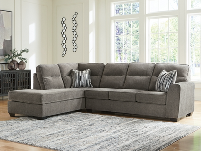 Olten 2-Piece Sectional with Chaise Graphite