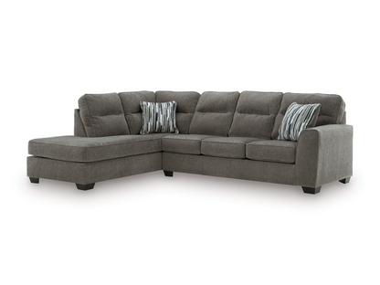 Olten 2-Piece Sectional with Chaise Graphite